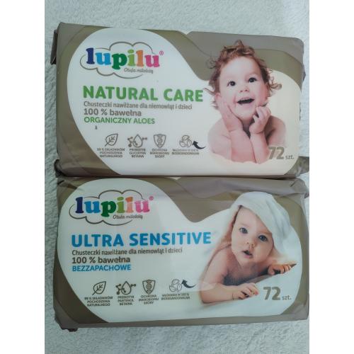 sroka o chusteczki nawilżane lupilu premium ultra sensitive