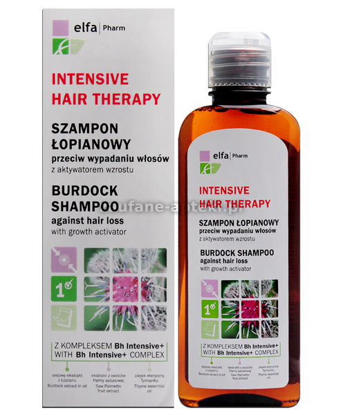 intensive hair therapy szampon łopianowy do włosów przeciw wypadaniu