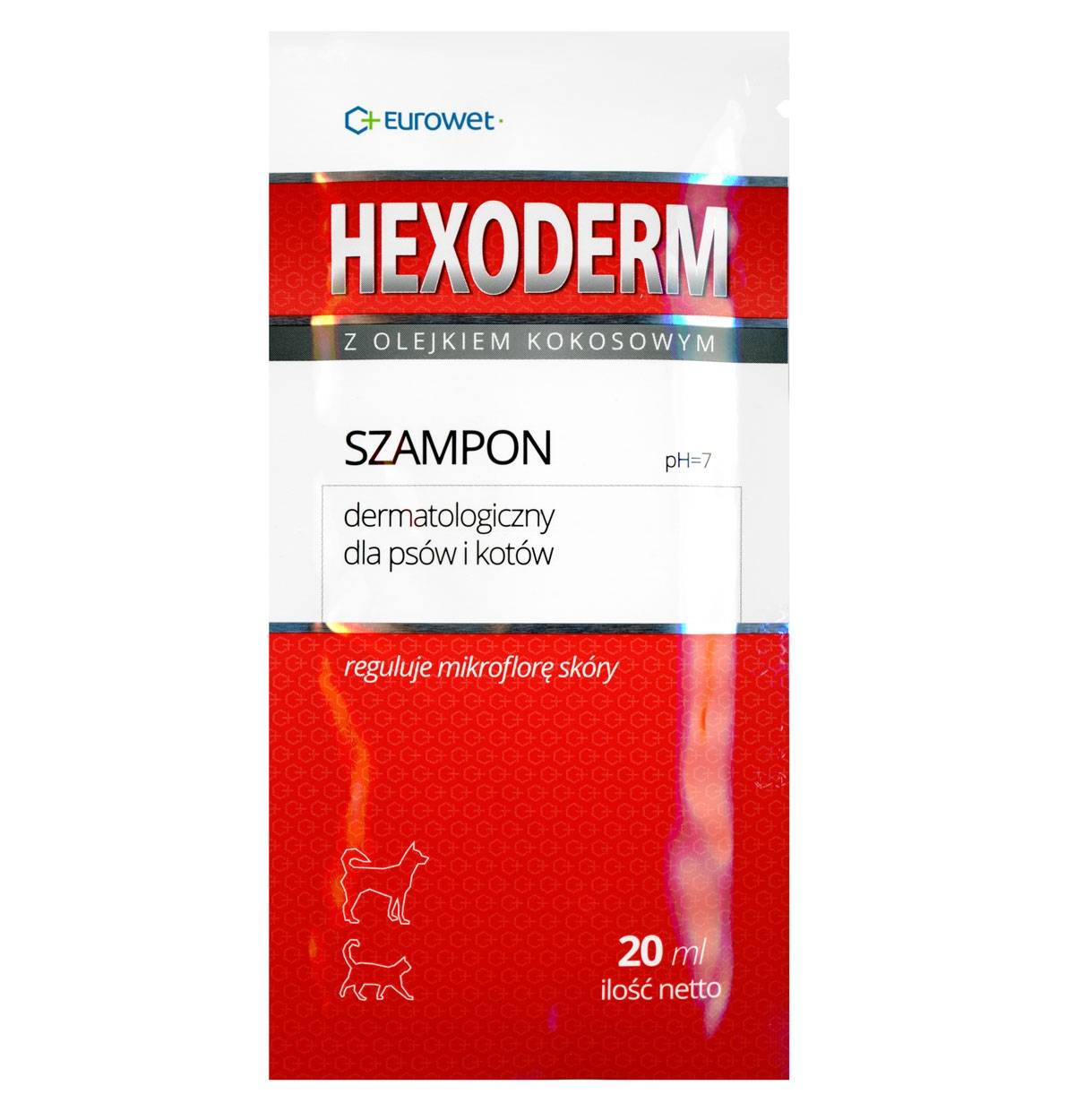 hexoderm szampon dermatologiczny pies kot 500 ml
