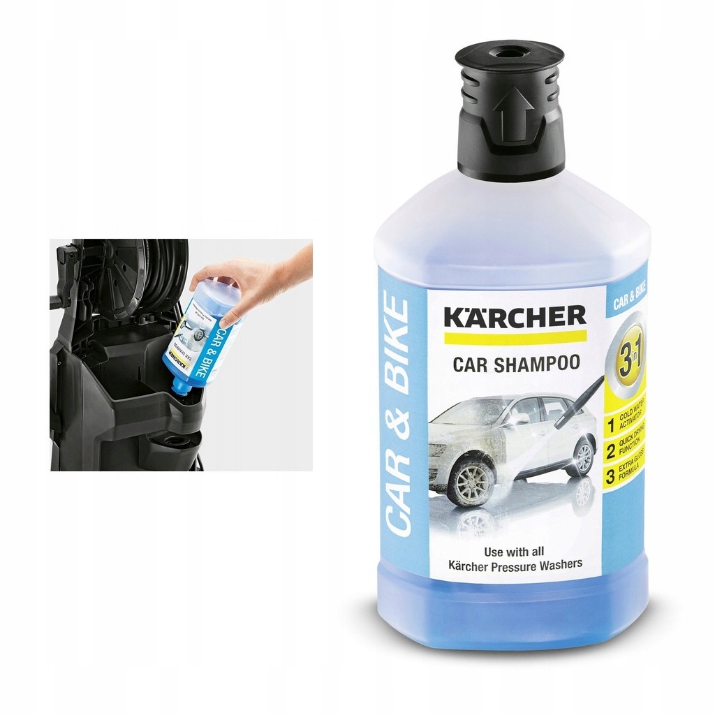 szampon do mycia auta roweru car karcher 3 w 1