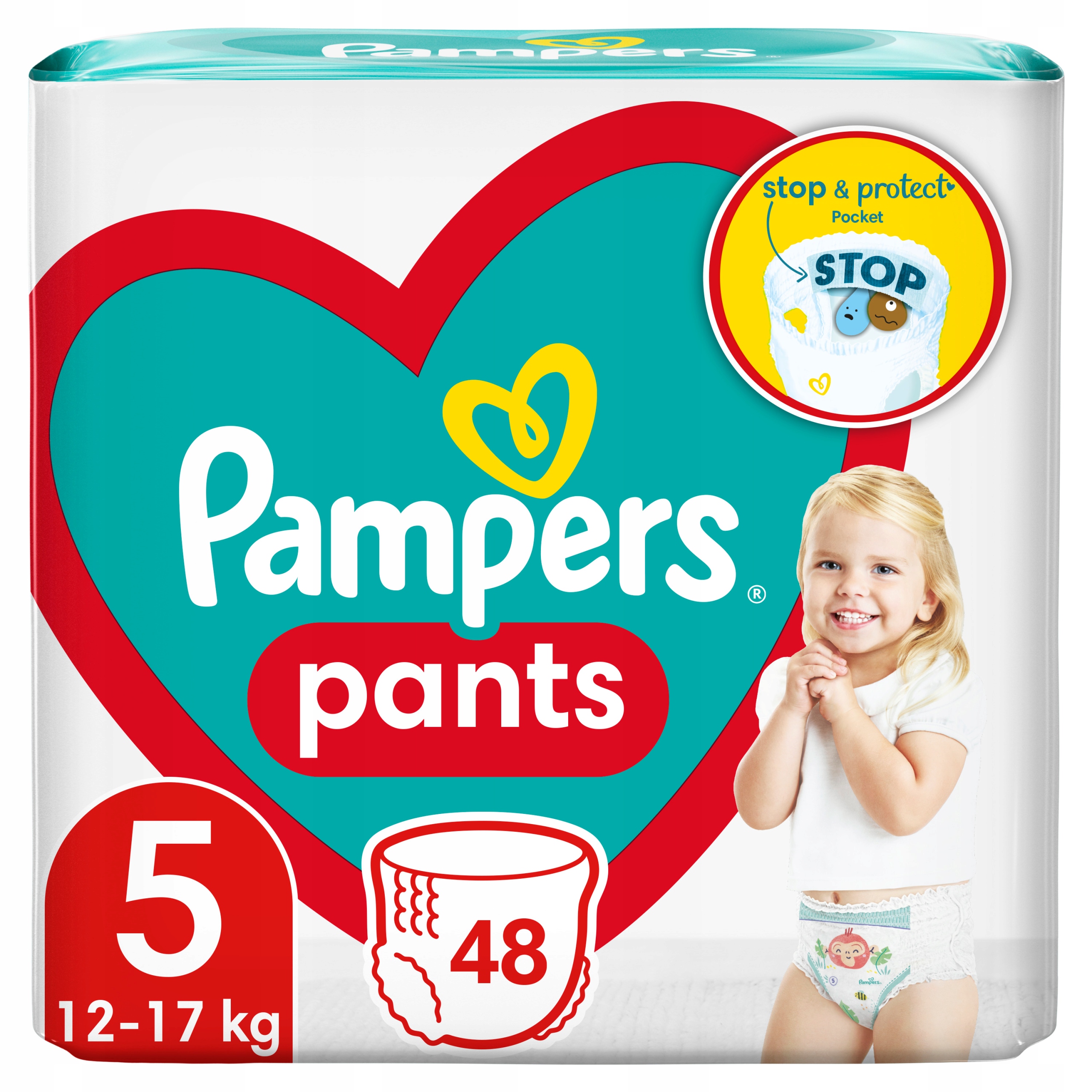 pampers 5 pants 48 sztuk