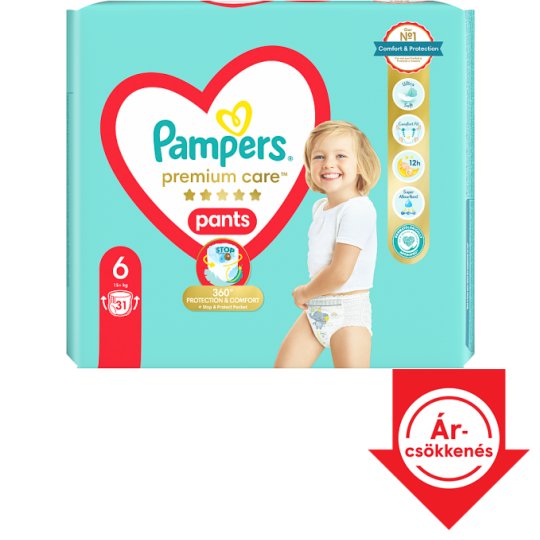 tesco pampers premium care pants