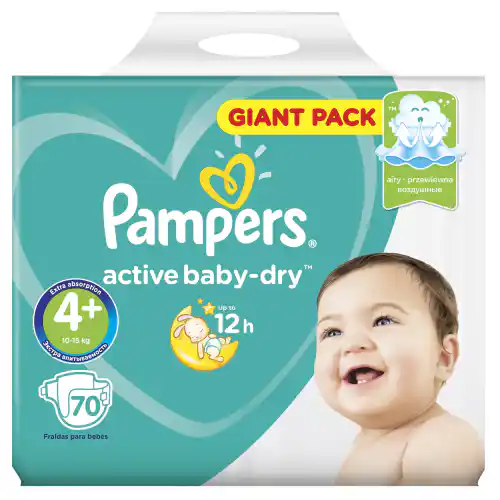 pamper active baby dry 4