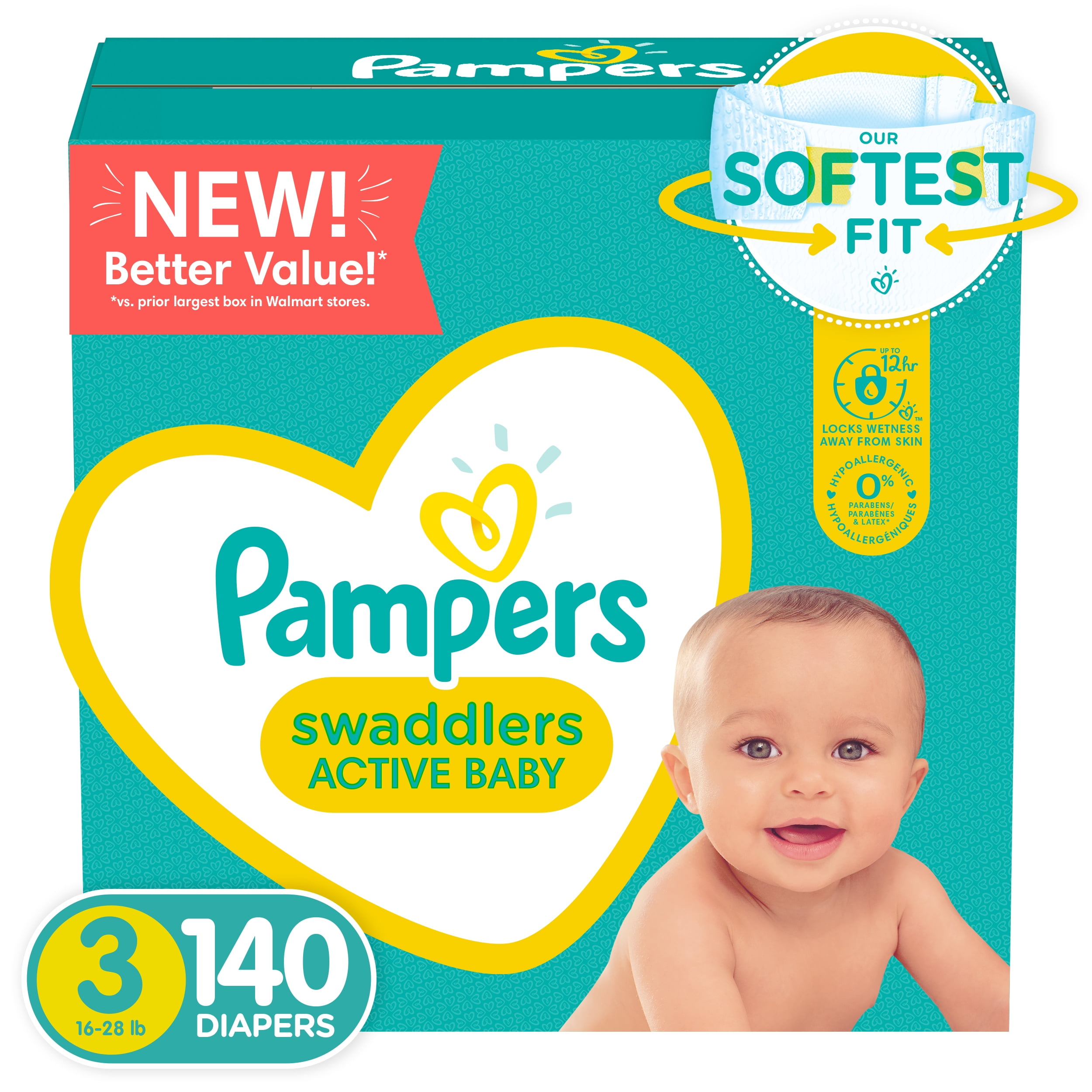 active fit pampers 3