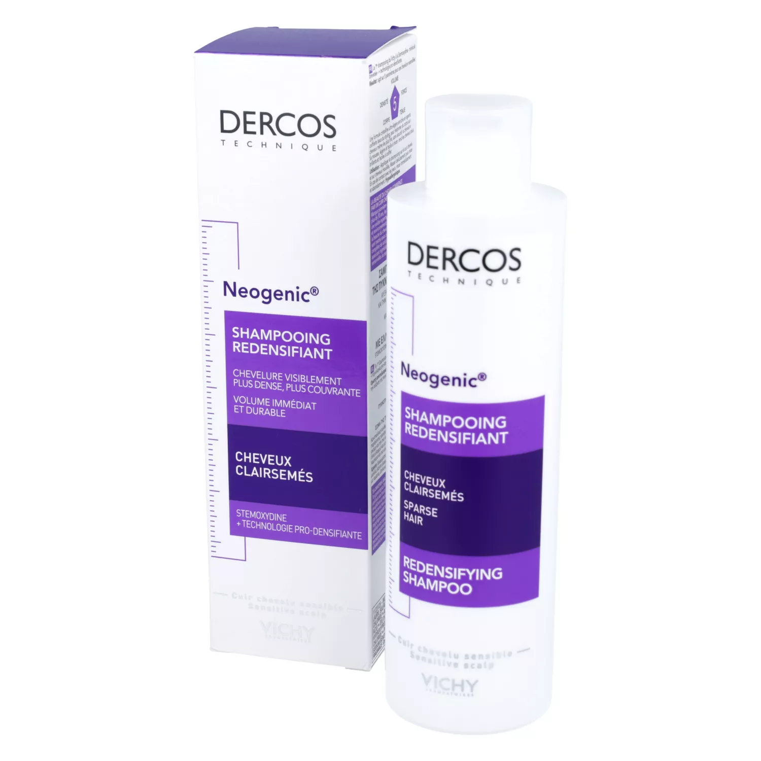 vichy dercos neogenic szampon przywracający gęstość włosów 400 ml