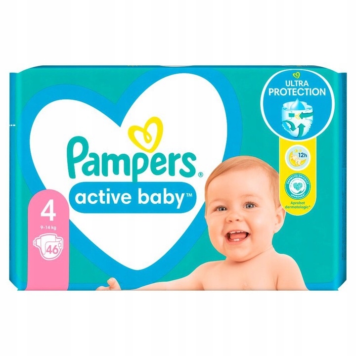 pampers pieluchy vp.maxi 46 szt