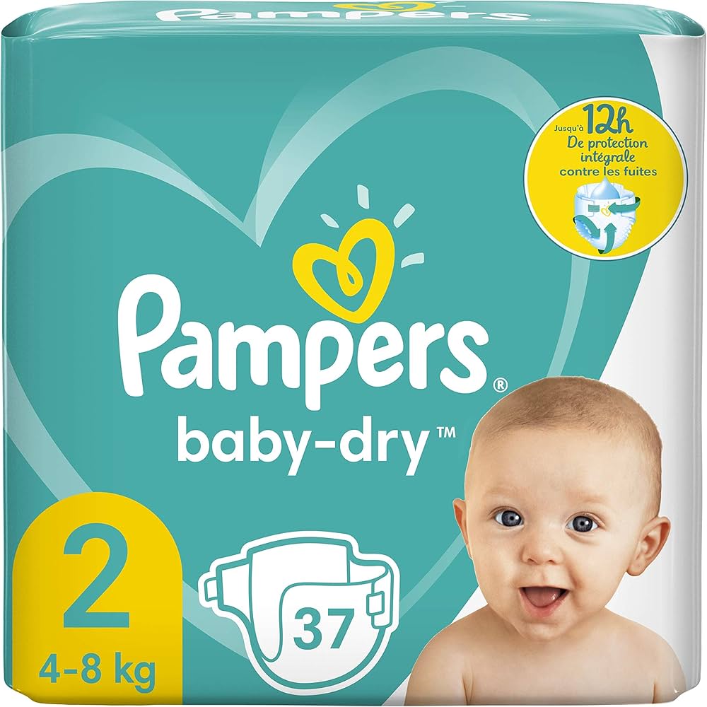 pampers 2 new baby dry 72 szt