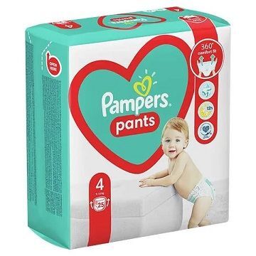 pampers rozmiar 4 jaka waga