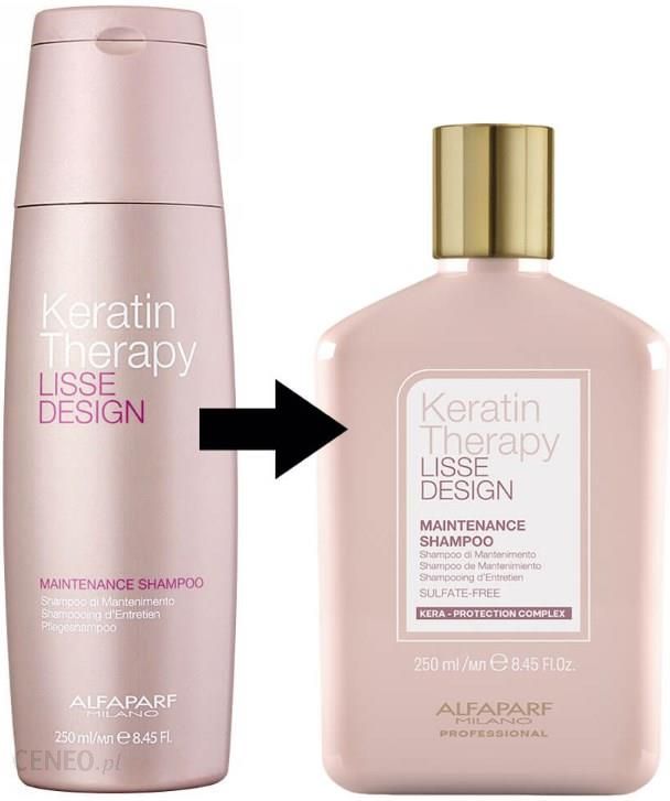 alfaparf lisse design keratin therapy szampon wieksza butelka