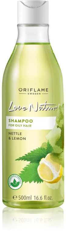 szampon z pokrzywą i cytryną do włosów przetłuszczających się oriflame
