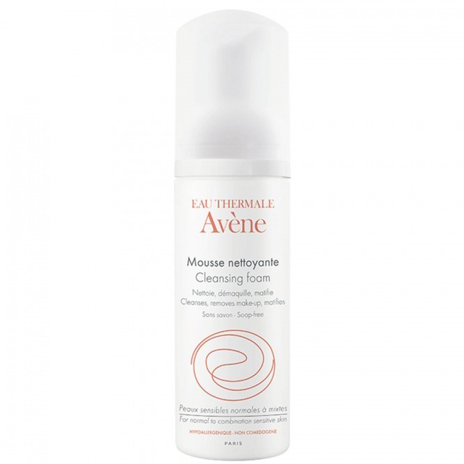 avene pianka do mycia twarzy blog