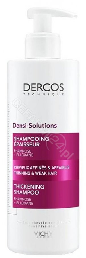 vichy dercos densi solutions szampon zwiększający objętość włosów 250 ml