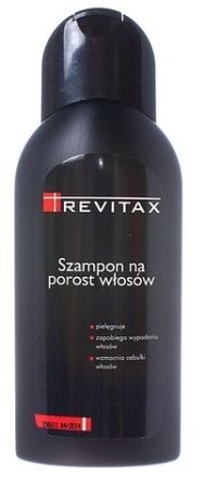 szampon na porost włosów w czarnej tubie