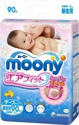 Pieluchy Moony NB 0-5kg 96szt