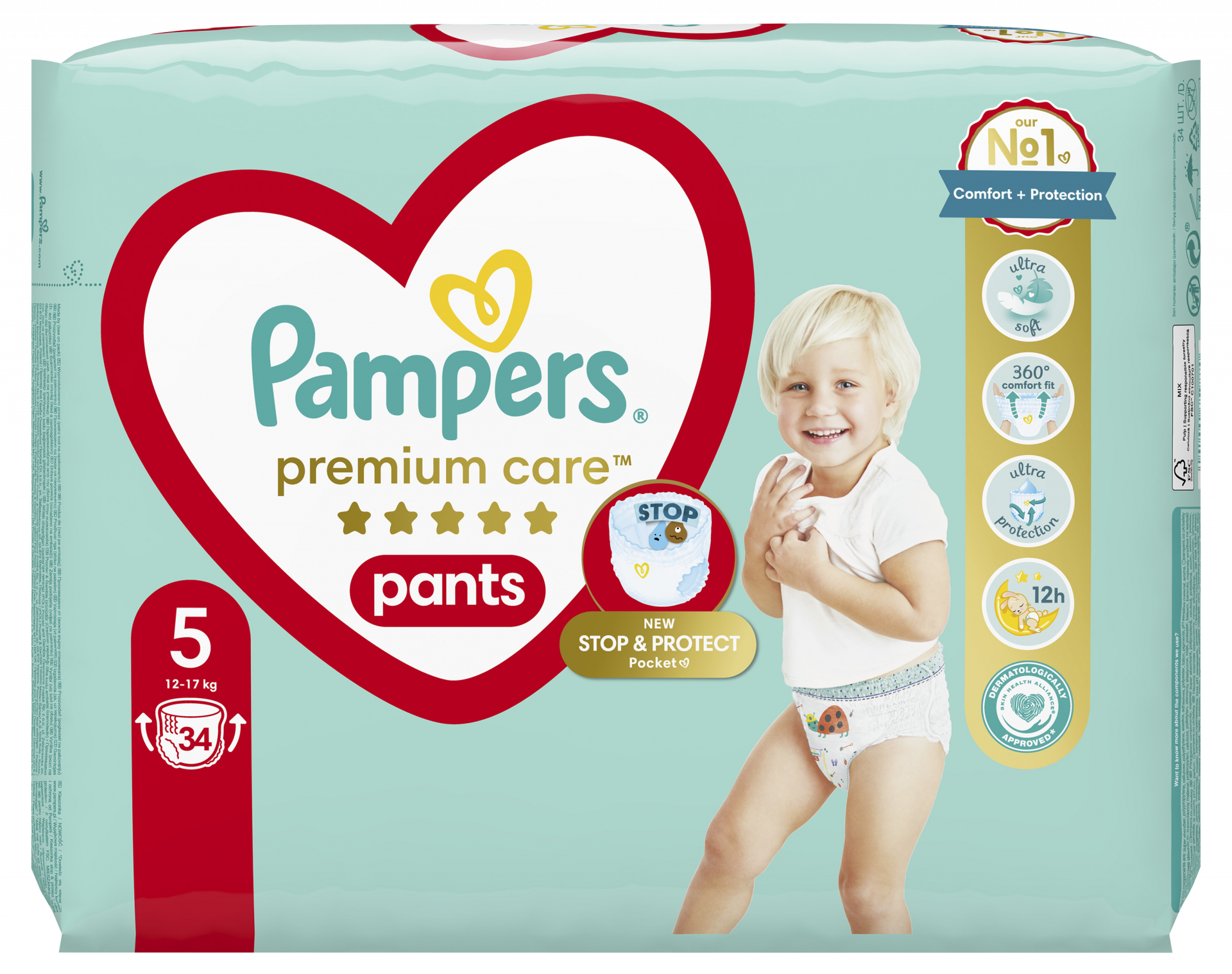 pampers pants 5 34