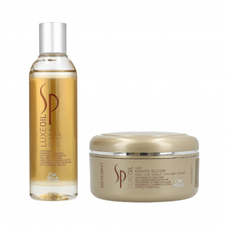 wella sp luxe oil keratin szampon regenerujący do włosów 200ml