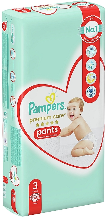 pampers premium care 3 majtaniej