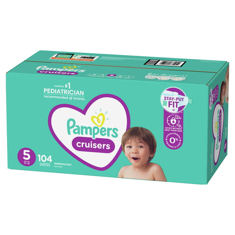 active fit pampers size 5
