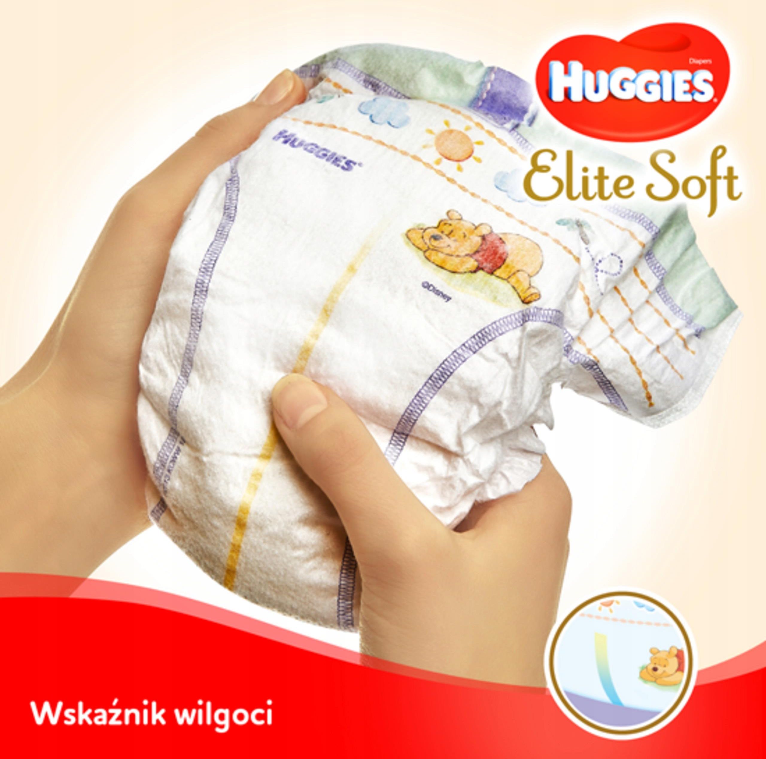 pieluszki huggies elite soft