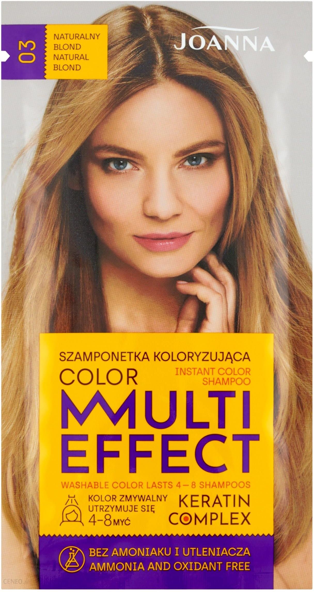 szampon koloryzujący joanna multi color effect