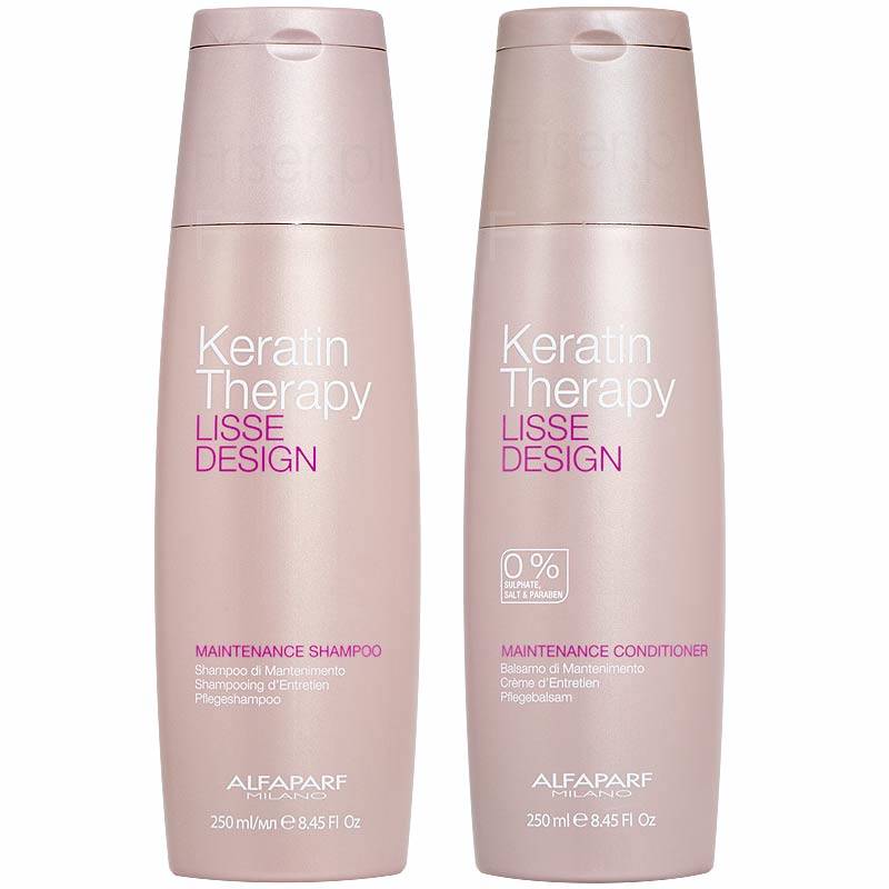 alfaparf keratin therapy lisse design szampon do włosów 250ml odzywka
