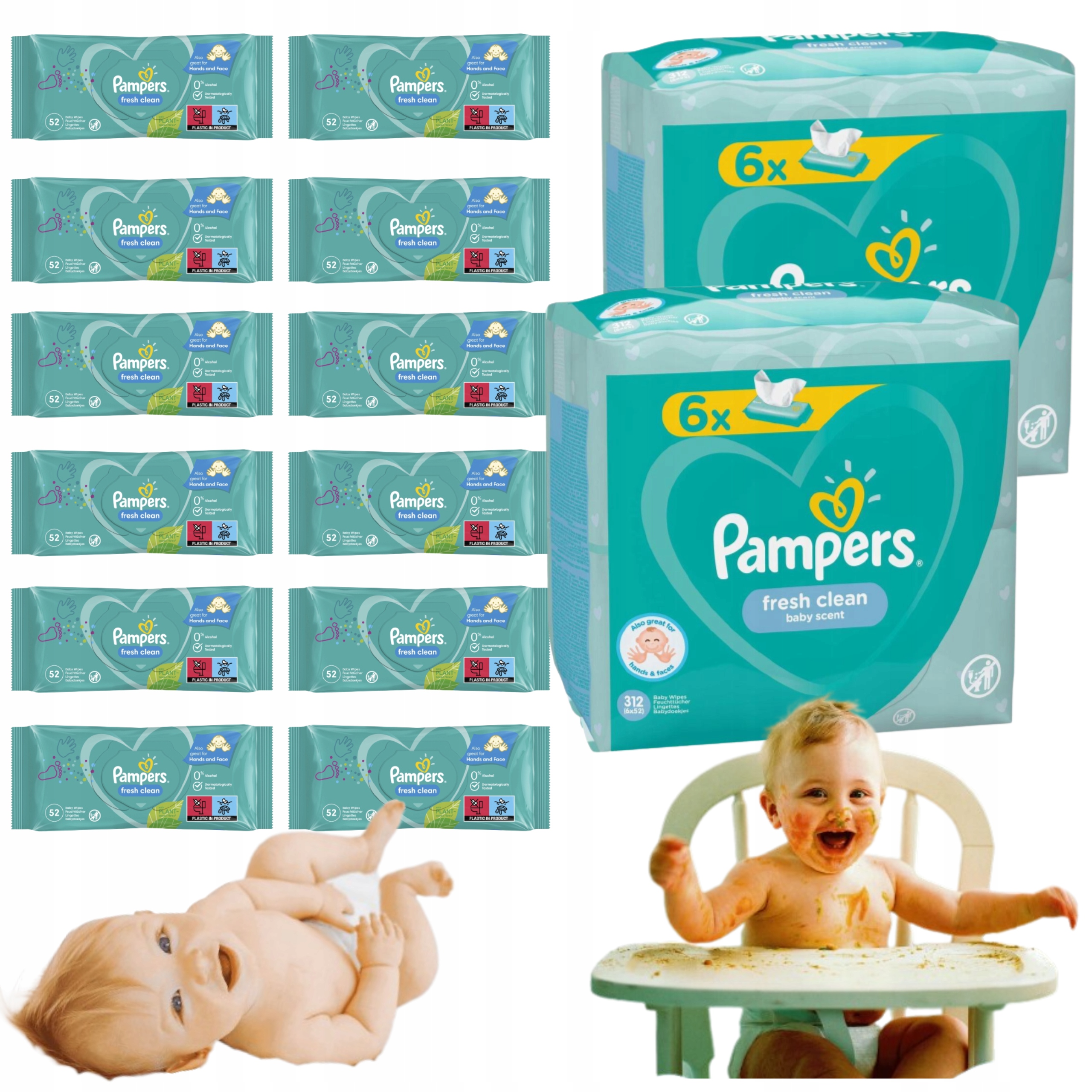 allegro chusteczki pampers