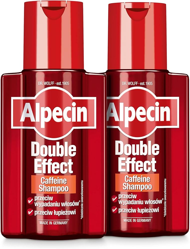 alpecin doppel effect szampon przeciw łupieżowi i wypadaniu włosów 200ml