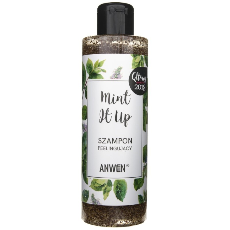 anwen mint it up szampon peelingujący do włosów 200ml