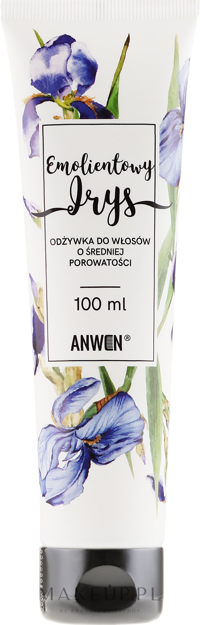 anwen odżywka do włosów o średniej porowatości emolientowy irys