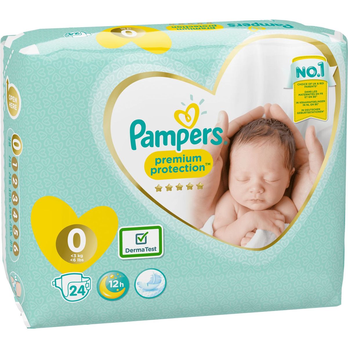 auchan pampers premium