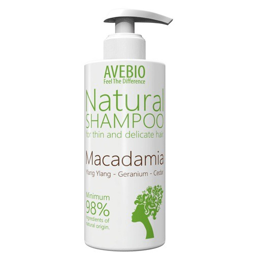avebio szampon z olejem makadamia