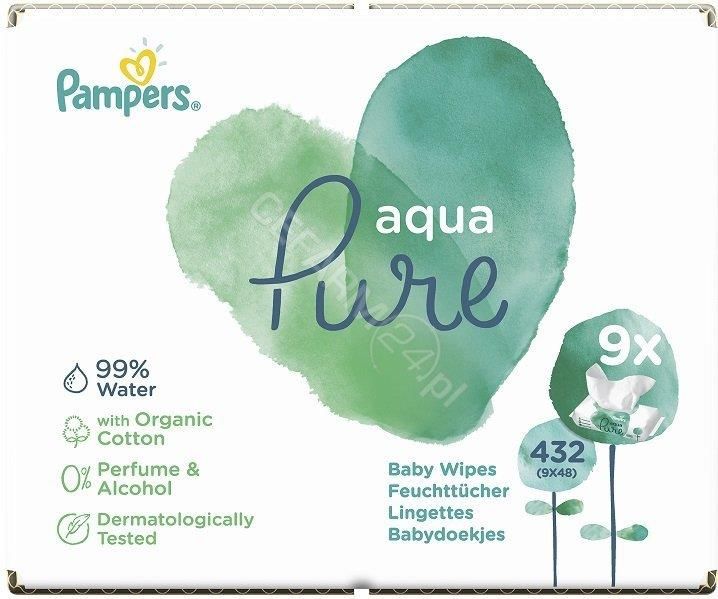 pampers pure chusteczki ceneo