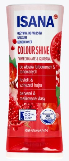 isana colour shine odżywka do włosów połysk koloru 300 ml