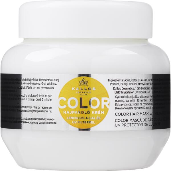 kallos kjmn color szampon do włosów farbowanych i łamiących skład