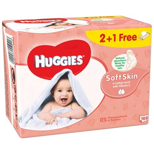 chusteczki huggies soft skin