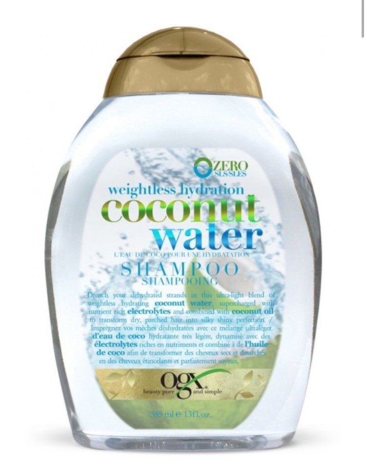 organix nawilżający olejek do włosów coconut water