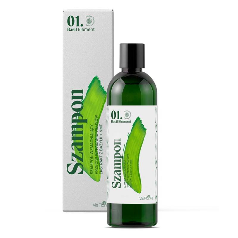 basil element szampon wzmacniający przeciw wypadaniu włosów 300 m