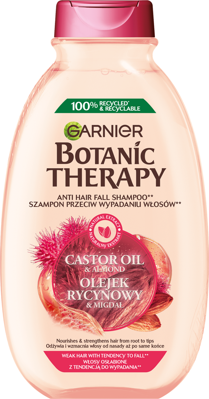 szampon garnier botanic therapy z olejkiem rycynoym