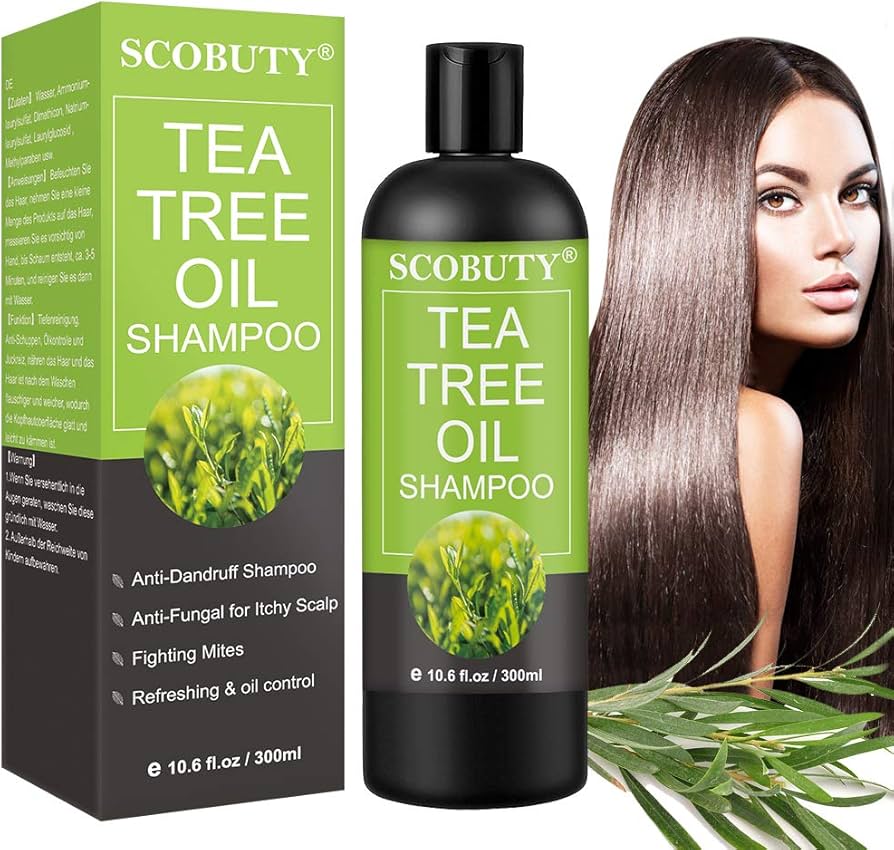 szampon przeciwłupieżowy z olejkiem z drzewa herbacianego