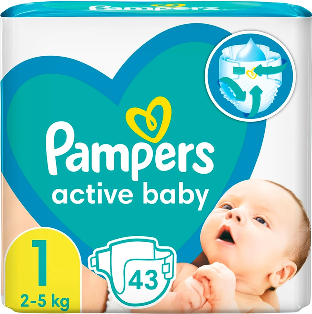 pampers active baby цена украина