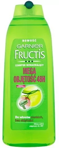 garnier fructis mega objętość 48h szampon rossmann