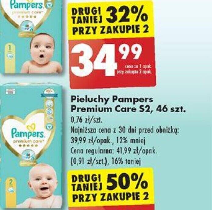 biedronka ceny pampers