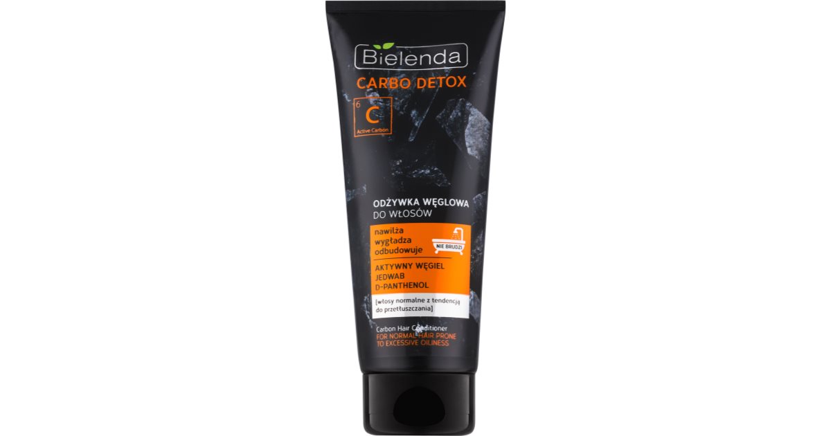 bielenda carbo detox odżywka węglowa do włosów