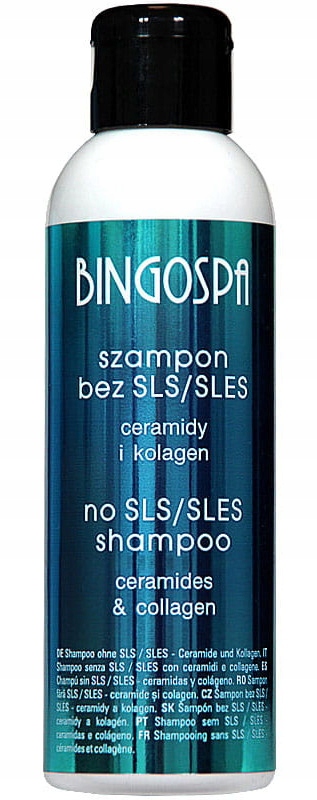 bingospa szampon bez sles sls z keratyną