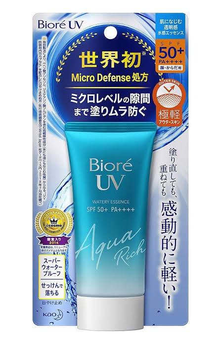 Biore UV Aqua Rich Wodna esencja SPF50+ 50g