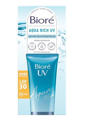 Biore UV SPF 30+ łagodne mleczko pielęgnacyjne do twarzy i ciała 120ml