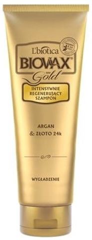 biovax gold argan & złoto 24k szampon intensywnie regenerujący 2