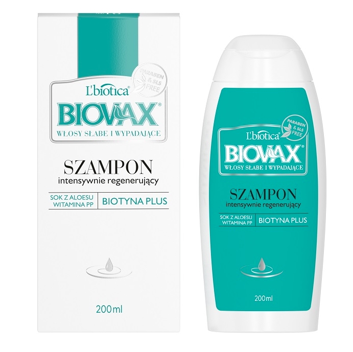 biovax imtensywnie regenerujacy szampon aloes