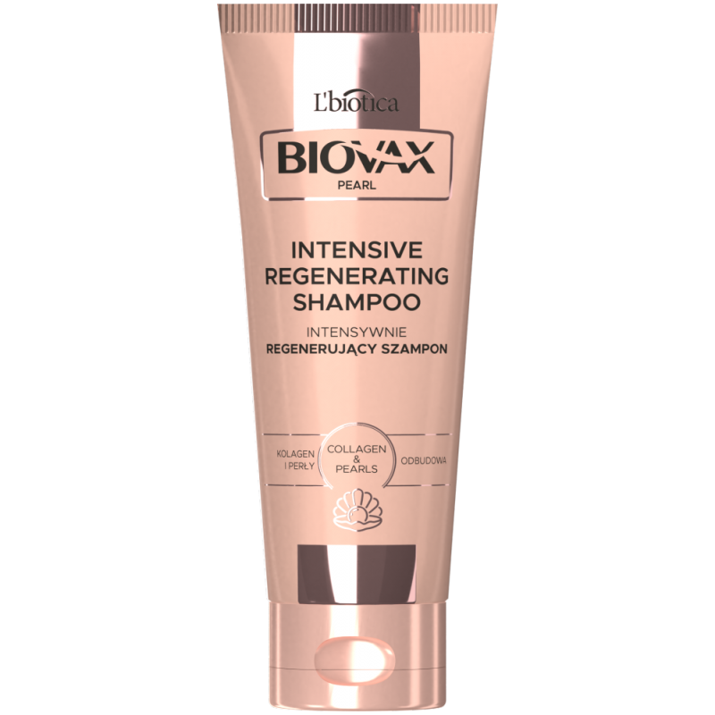 biovax pearl intensywnie regenerujący szampon do włosów lbiotica