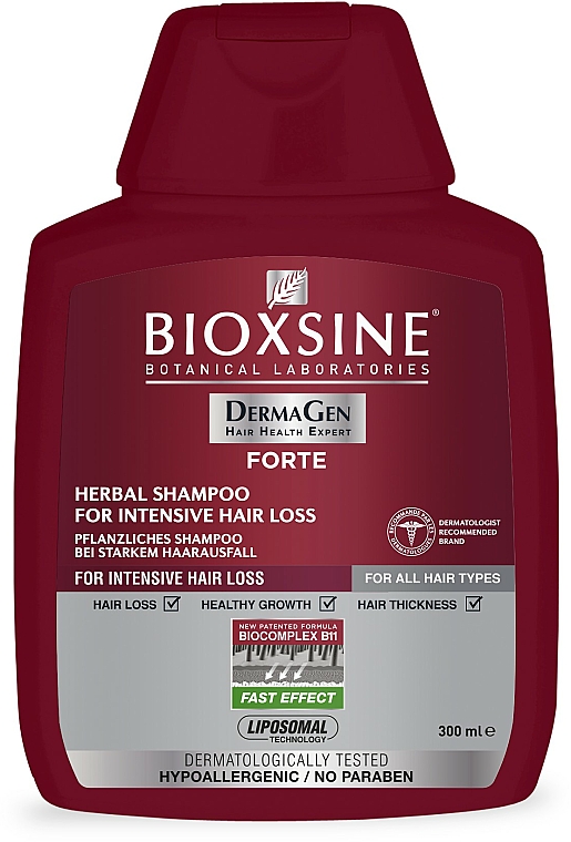 bioxsine forte szampon